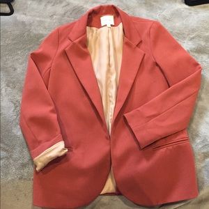 Urban outfitters rust blazer